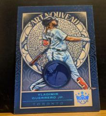 Vladimir Guerrero Jr. [Platinum Blue] #AN-VGJ Baseball Cards 2022 Panini Diamond Kings Art Nouveau Prices