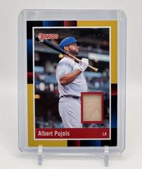 Albert Pujols [Gold] Baseball Cards 2022 Panini Donruss Retro 1988 Materials Prices