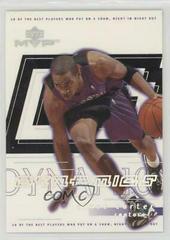 Vince Carter #D11 Basketball Cards 2000 Upper Deck MVP Dynamics Prices