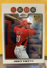 Joey Votto #196 Baseball Cards 2008 Topps Chrome Prices