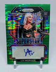 Liv Morgan [Green Pulsar Prizm] Wrestling Cards 2022 Panini Prizm WWE Superstar Autographs Prices