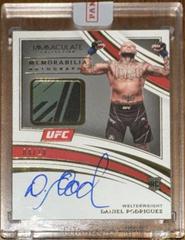 Daniel Rodriguez [Memorabilia Autograph Gold] #105 Ufc Cards 2022 Panini Immaculate UFC Prices