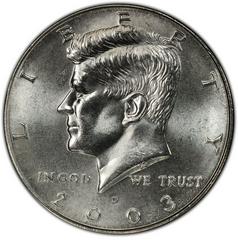 2003 D Coins Kennedy Half Dollar Prices