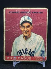 Woody English #135 Baseball Cards 1933 Goudey Prices