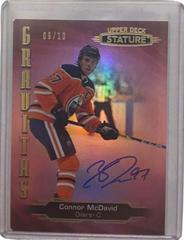 Connor McDavid [Red Autograph] Hockey Cards 2020 Upper Deck Stature Prices