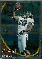 Ed Reed #TB39 Football Cards 2005 Topps Chrome Throwbacks Prices