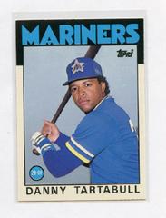 Danny Tartabull Baseball Cards 1986 Topps Traded Prices