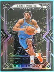 Aaron Wiggins [Purple] #191 Basketball Cards 2021 Panini Obsidian Prices
