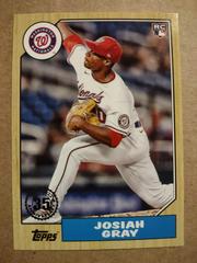 Josiah Gray #T87-12 Baseball Cards 2022 Topps 1987 Prices