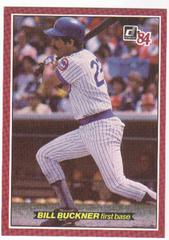 Bill Buckner #28 Baseball Cards 1984 Donruss Action All Stars Prices