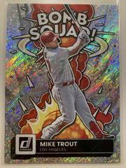 Mike Trout [Rapture] #BS-8 Baseball Cards 2022 Panini Donruss Bomb Squad Prices