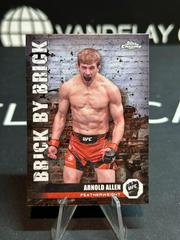 Arnold Allen #BYB-9 Ufc Cards 2024 Topps Chrome UFC Brick by Brick Prices