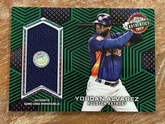 Yordan Alvarez [Green] #TCT-YA Baseball Cards 2022 Topps Chrome Authentics Relics Prices