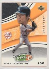 Hideki Matsui Baseball Cards 2004 Upper Deck Power Up Prices