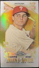 Mickey Moniak [Mini] #213 Baseball Cards 2021 Topps Allen & Ginter Chrome Prices