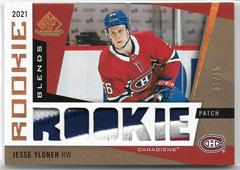 Jesse Ylonen [Patch] Hockey Cards 2021 SP Game Used Rookie Blends Prices