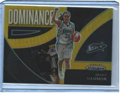 Becky Hammon [Gold] #11 Basketball Cards 2022 Panini Prizm WNBA Dominance Prices