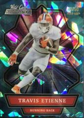 Travis Etienne [Blue Holo Lux] #ABC-10 Football Cards 2021 Wild Card Alumination Prices
