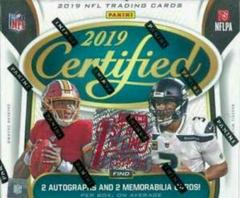 Hobby Box [FOTL] Football Cards 2019 Panini Certified Prices