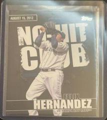 Felix Hernandez [Black] #NHC-10 Baseball Cards 2022 Topps No Hit Club Prices
