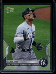 Aaron Judge #579 Baseball Cards 2022 Topps Now Prices