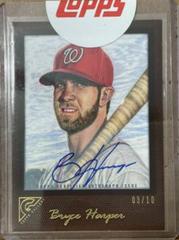 Bryce Harper [Autograph] #25 Baseball Cards 2017 Topps Gallery Prices