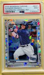 Wander Franco [Atomic Refractor] Baseball Cards 2020 Bowman Chrome Prospects Prices