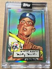 Mickey Mantle [Seafoam] Baseball Cards 2022 Topps X Naturel 1952 Encased Art Prices