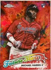 Michael Harris II [Red] #FSU-9 Baseball Cards 2023 Topps Chrome Update Future Stars Prices