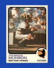 Thurman Munson Baseball Cards 1973 Topps Prices