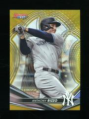 Anthony Rizzo [Gold] #20 Baseball Cards 2022 Bowman's Best Prices