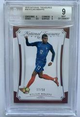 Kylian Mbappe #39 Soccer Cards 2018 Panini National Treasures Prices