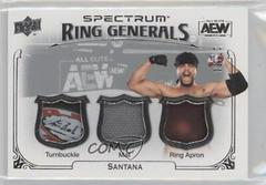 Santana #RL-23 Wrestling Cards 2021 Upper Deck AEW Spectrum Ring Generals Relics Prices