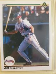 Jeff Treadway #141 Baseball Cards 1990 Upper Deck Prices