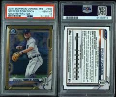 Spencer Torkelson [Gold Refractor Mega Box Mojo] #BCP-187 Baseball Cards 2021 Bowman Chrome Prospects Prices