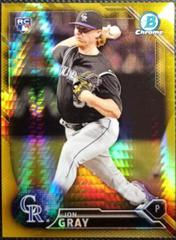 Jon Gray [Gold] Baseball Cards 2016 Bowman Chrome National Refractors Prices