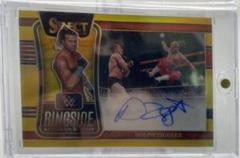 Dolph Ziggler [Gold Prizm] #RA-DZG Wrestling Cards 2022 Panini Select WWE Ringside Action Signatures Prices