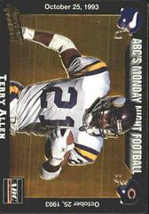 Terry Allen #31 Football Cards 1993 Action Packed Monday Night Football Prices
