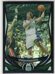 Toni Kukoc [Black Refractor] Basketball Cards 2004 Topps Chrome Prices