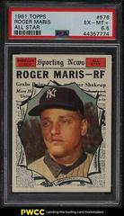 Roger Maris [All Star] #576 Baseball Cards 1961 Topps Prices