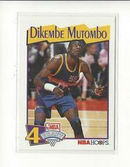 Dikembe Mutombo Basketball Cards 1991 Hoops McDonalds Prices
