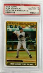 Alex Rodriguez #UH114 Baseball Cards 2005 Topps Updates & Highlights Prices