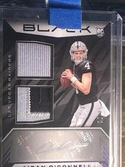 Aidan O'Connell [Royal] #RSM-27 Football Cards 2023 Panini Black Rookie Signature Materials Prices