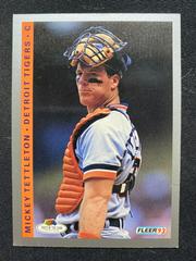 Mickey Tettleton Baseball Cards 1993 Fleer Fruit of the Loom Prices