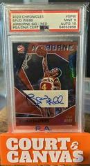 Spud Webb [Red] #AIR-SPW Basketball Cards 2020 Panini Chronicles Airborne Signatures Prices