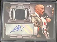 Georges St Pierre Ufc Cards 2014 Topps UFC Knockout Autographs Prices