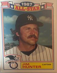 Jim Hunter #11 Baseball Cards 1988 Topps All Star Glossy Set of 22 Prices