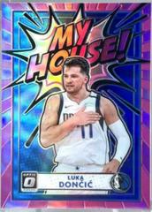 Luka Doncic [Pink] Basketball Cards 2020 Panini Donruss Optic My House Prices