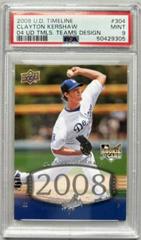 Clayton Kershaw [04 UD Timeless Team Design Silver] #304 Baseball Cards 2008 Upper Deck Timeline Prices