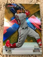 Mookie Betts [Gold Refractor] Baseball Cards 2018 Bowman's Best Prices